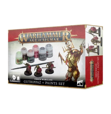Citadel Colour 60-09 Orruk Warclans Gutrippaz + Paints Set