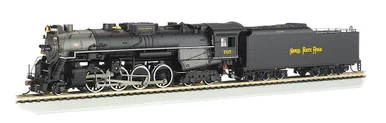 Bachmann 52401 HO 2-8-4 Berkshire - NKP #765 - Rail Fan Version