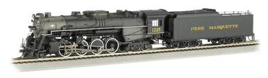 Bachmann 52403 HO 2-8-4 Berkshire - Pere Marquette #1225