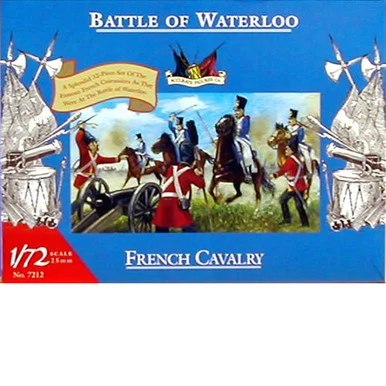 Accurate Figures 7212 Battle of Waterloo French Cavalry 1/72 Scale Model Kit Scale Figures