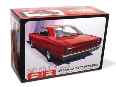 AMT 1363 1968 Plymouth Road Runner Customizing Kit 1/25 Scale Model Kit