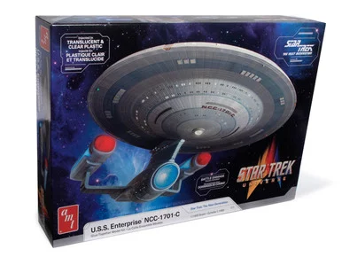 AMT 2202M Star Trek Classic U.S.S. Enterprise NCC-1701-C 1/400 Scale Model Kit