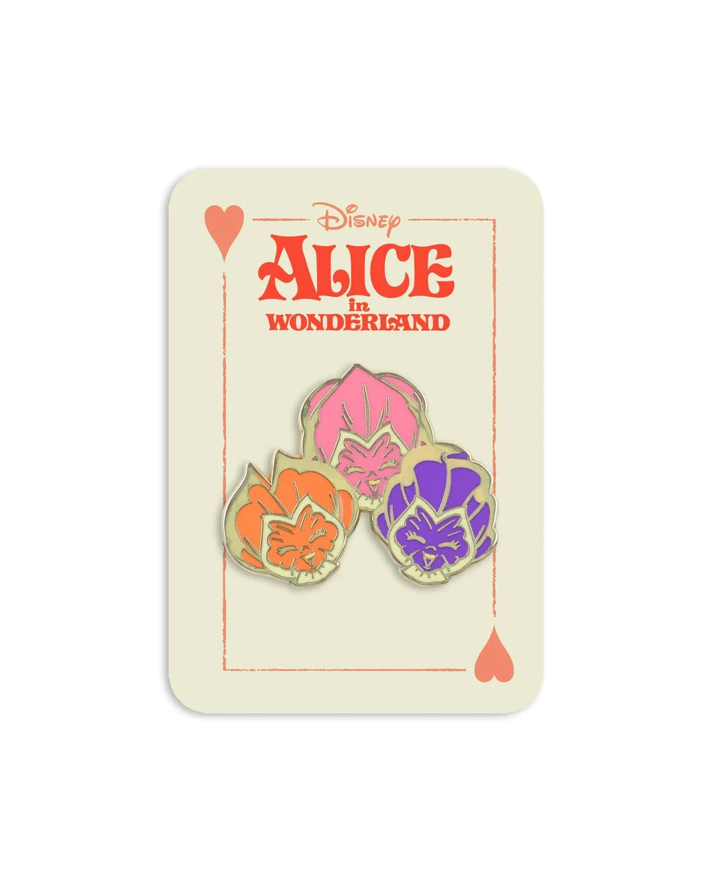 Alice in Wonderland – Singing Flowers Enamel Pin - Sam Wolfe Connelly