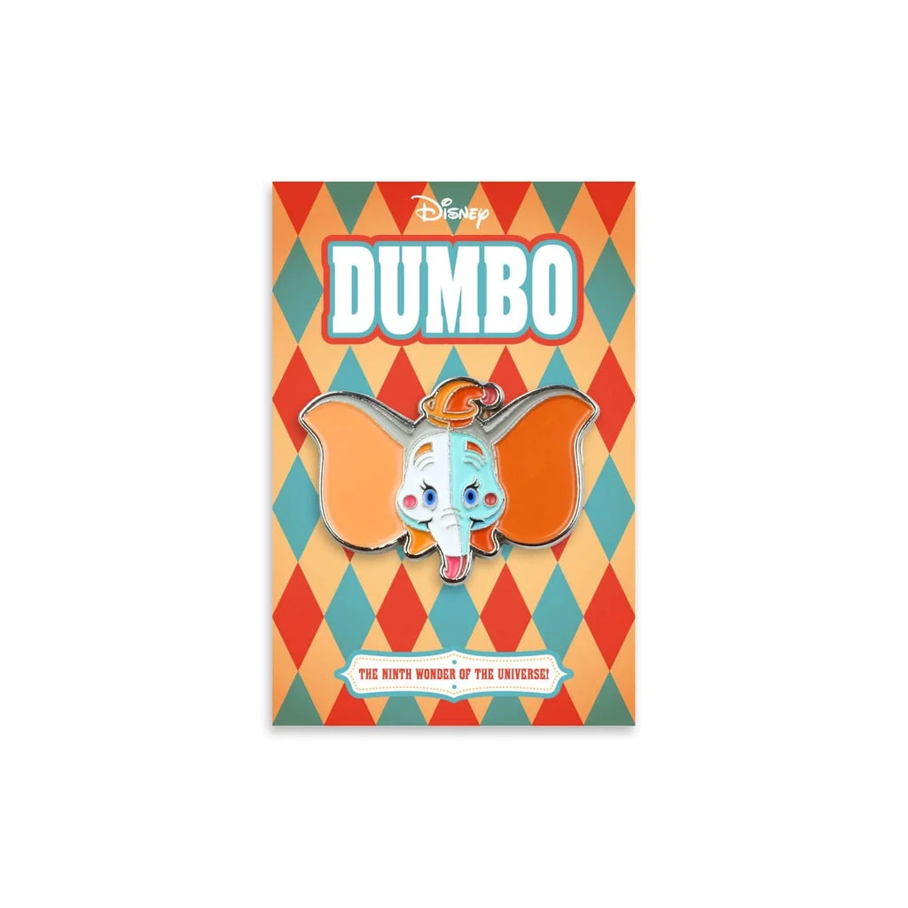 Dumbo the Clown Enamel Pin - Tom Whalen