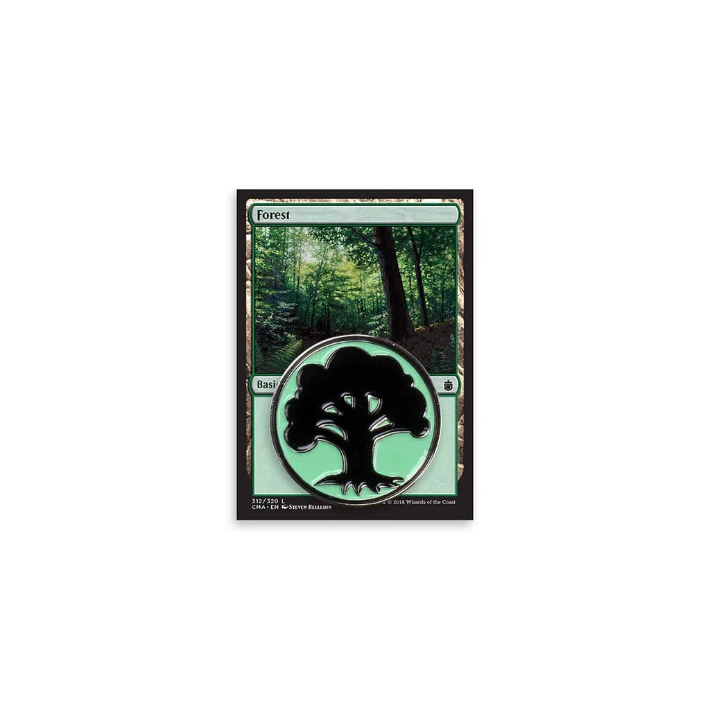 Forest Enamel Pin - Magic: The Gathering