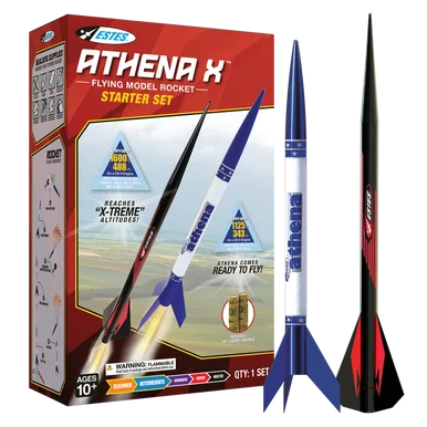 Estes 005304 Athena X Starter Set - Estes Rockets