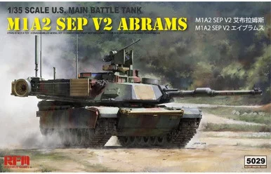 Rye FIeld Models 5029: 1/35 US M1A2 SEP V2 Abrams US Main Battle Tank - RyeField Models