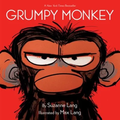 Grumpy Monkey Hardcover Book - Yottoy