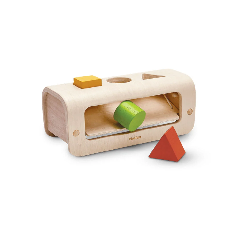 Shape & Sort Wooden Blocks - Plan Toys