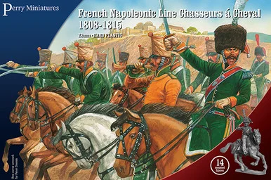 FN230 FRENCH NAPOLEONIC LINE CHASSEURS A CHEVAL - Perry Miniatures