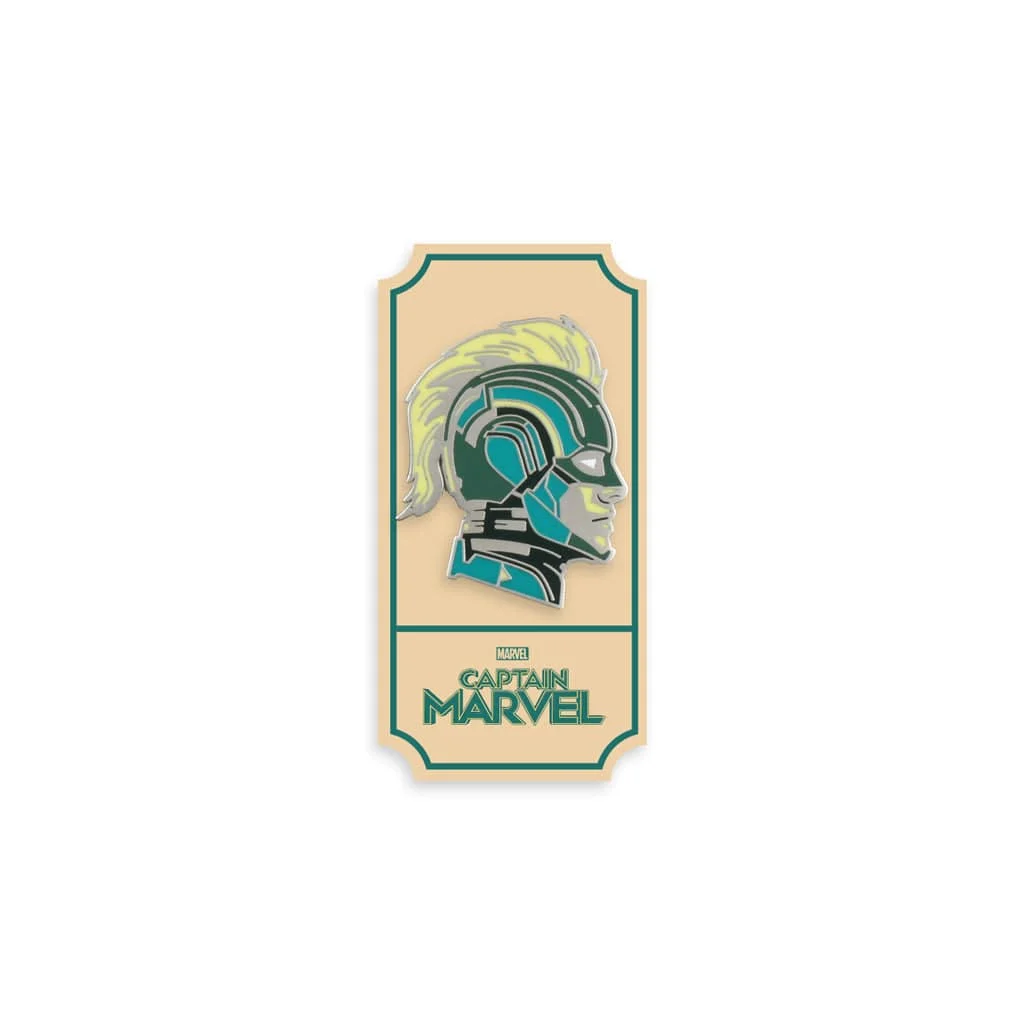 Captain Marvel (Kree Suit) Enamel Pin - Matt Taylor
