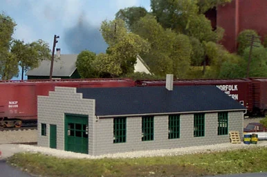 Rix Products 541-0009 HO Building Kit Service Garage / Machine Shop