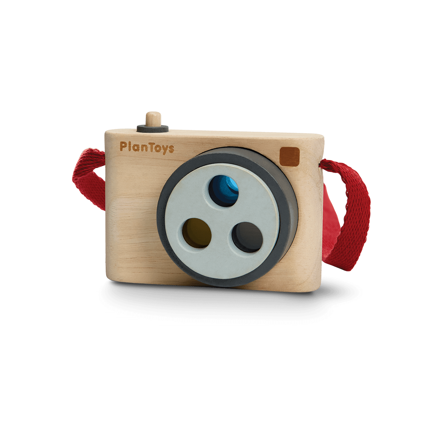 Colored Snap Camera Wooden Toy - Plan Toys