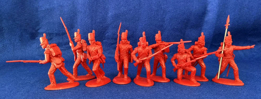 Napoleonic Wars British Grenadiers 1803 – 1815, 54 mm (1/32) Scale Plastic Figures - Expeditionary Force