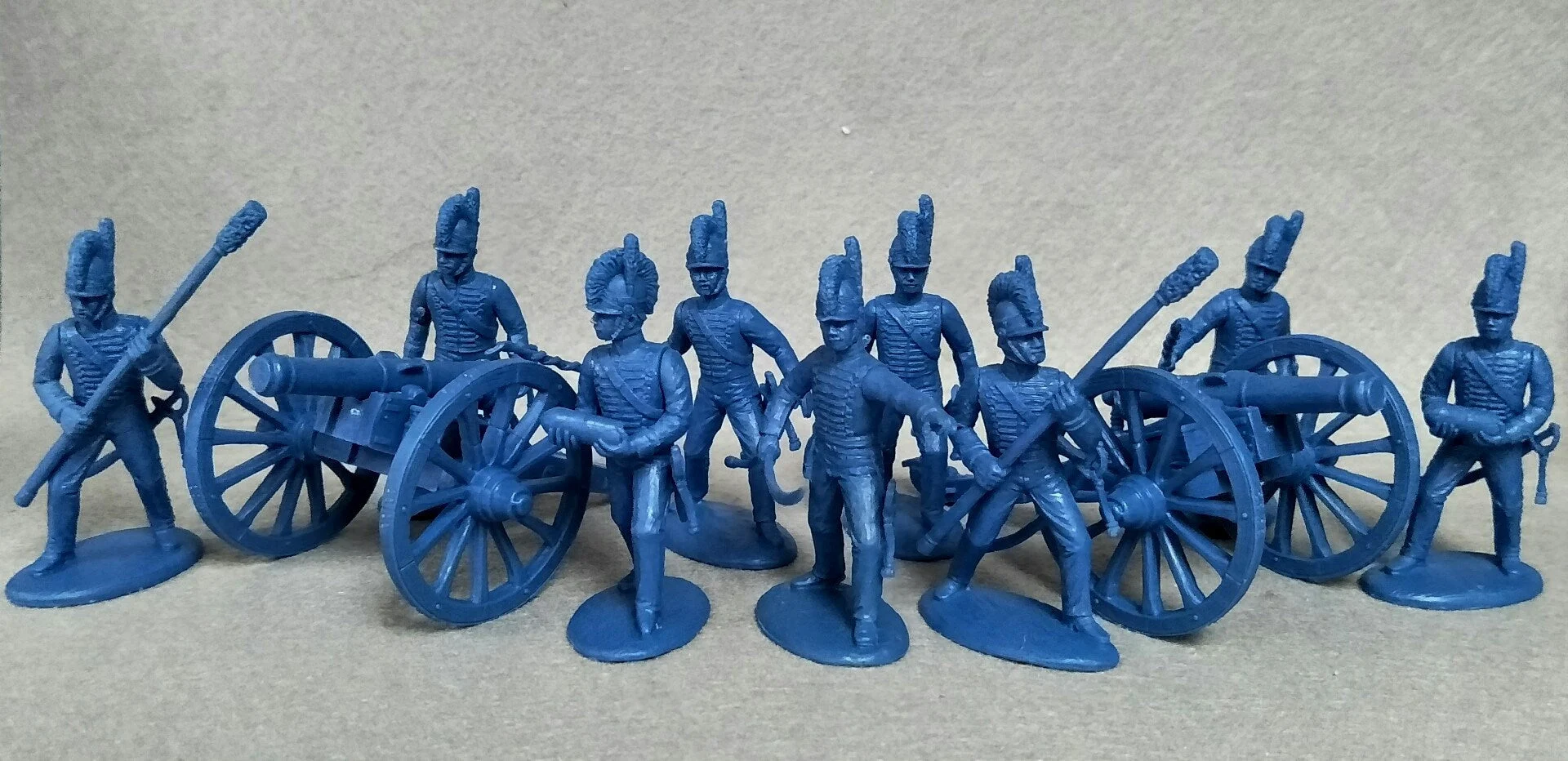 Napoleonic Wars British Royal Horse Artillery 1803 –1815, 54 mm (1/32) Scale Plastic Figures - Expeditionary Force