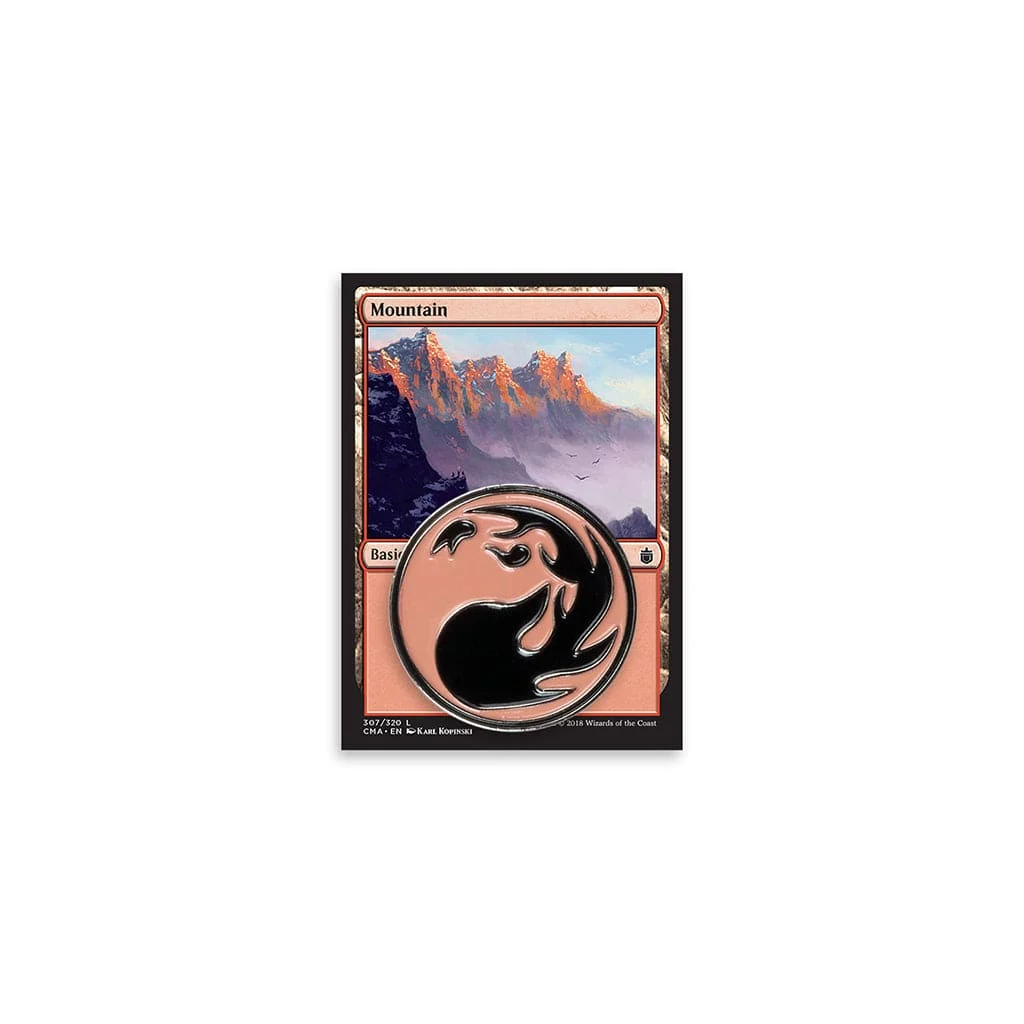 Mountain Enamel Pin - Magic: The Gathering