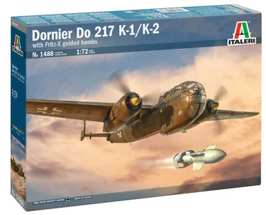 1/72 Do 217 K-1/K-2 with Fritz X Guided Bombs - ITA1488