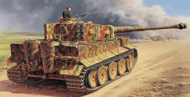 1/35 PZ.KPFW.VI TIGER I AUSF.E MID PRODUCT'N - ITA6507