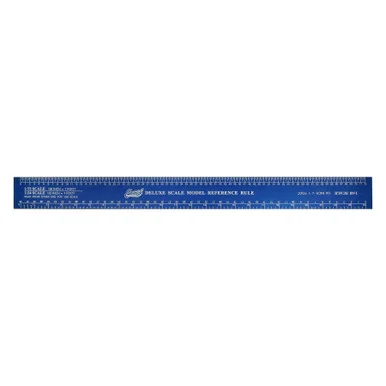 Excel Blades 55779 Deluxe 12-Inch Scale Ruler for Modeling