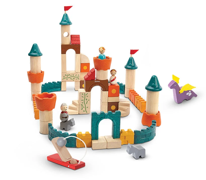 Fantasy Wooden Blocks - Plan Toys