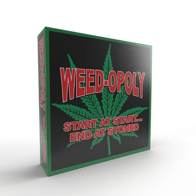WorldWise Imports 116 Weed-Opoly Boardgame