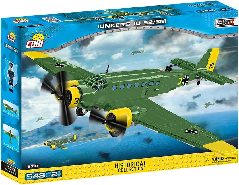 Junkers Ju 52/3m, 548 Piece Block Kit - Cobi