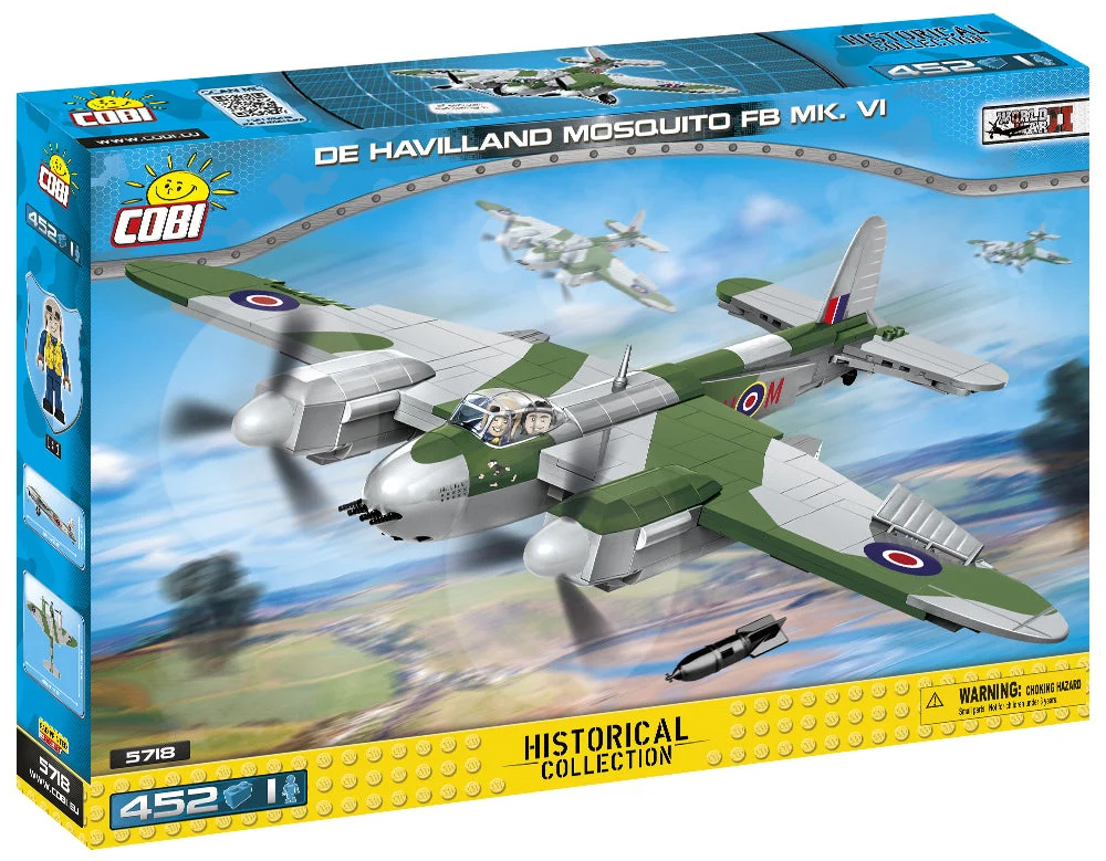 De Havilland Mosquito FB Mk.VI, 452 Piece Block Kit - Cobi