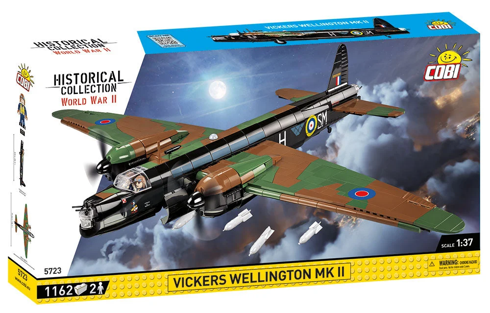 Vickers Wellington Mk.II, 1162 Piece Block Kit - Cobi