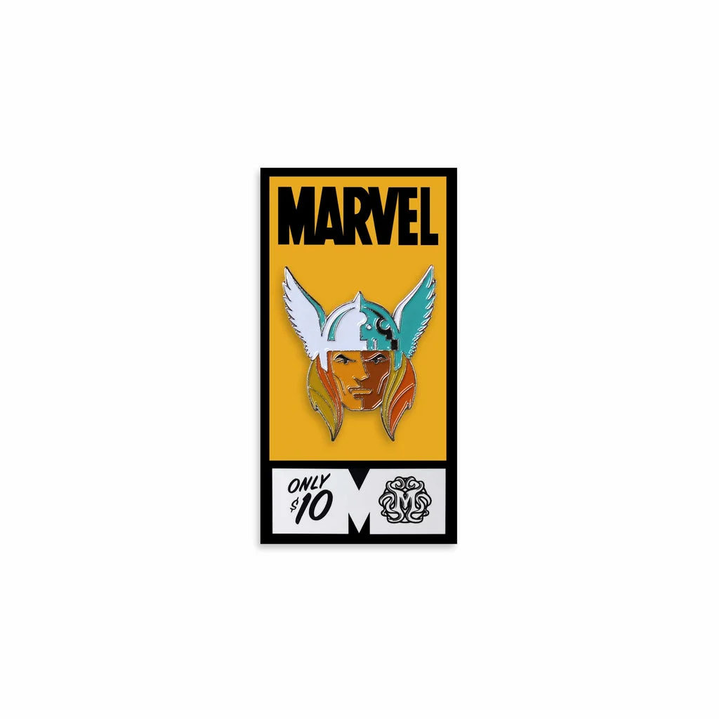 Thor Enamel Pin - Tom Whalen