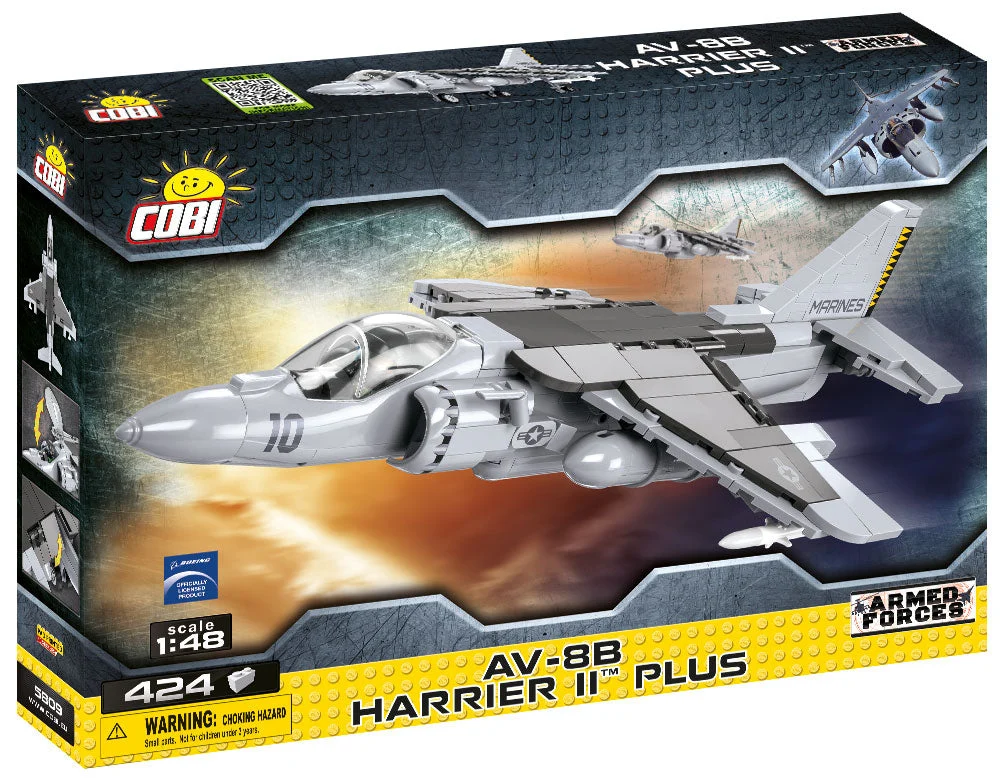 McDonnell Douglas AV-8B Harrier II 424 Piece Block Kit
