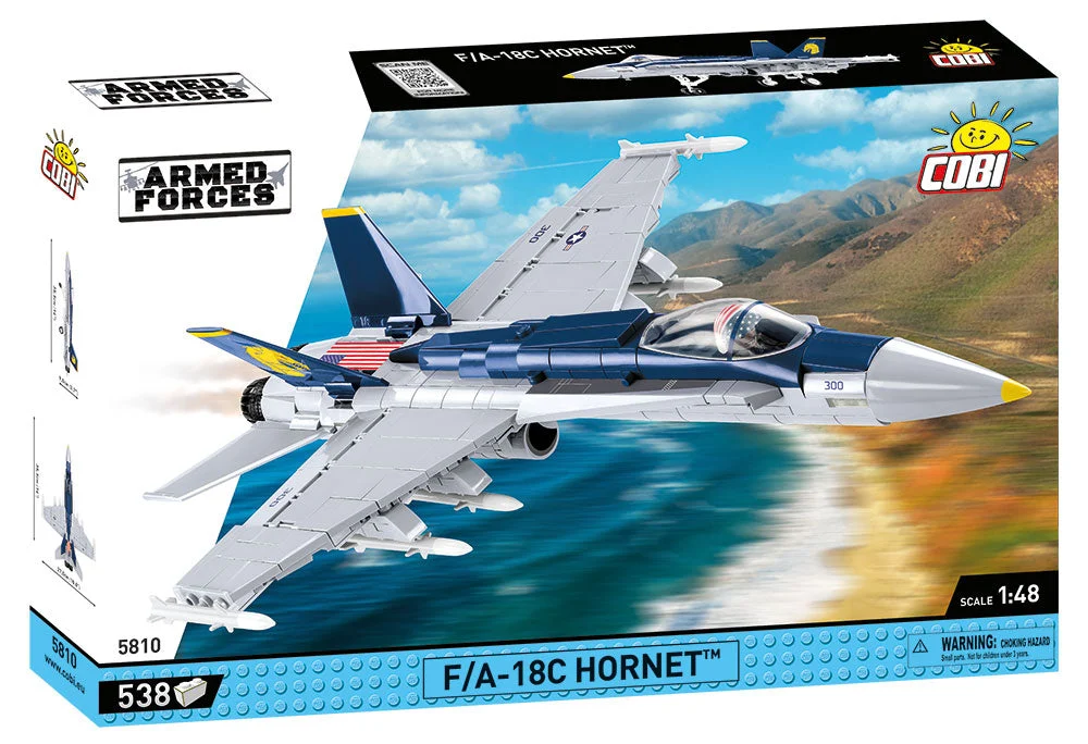 Boeing F/A-18C Hornet US Navy, 538 Piece Block Kit