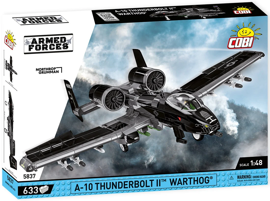 Fairchild Republic A-10 Thunderbolt II "Warthog", 633 Piece Block Kit