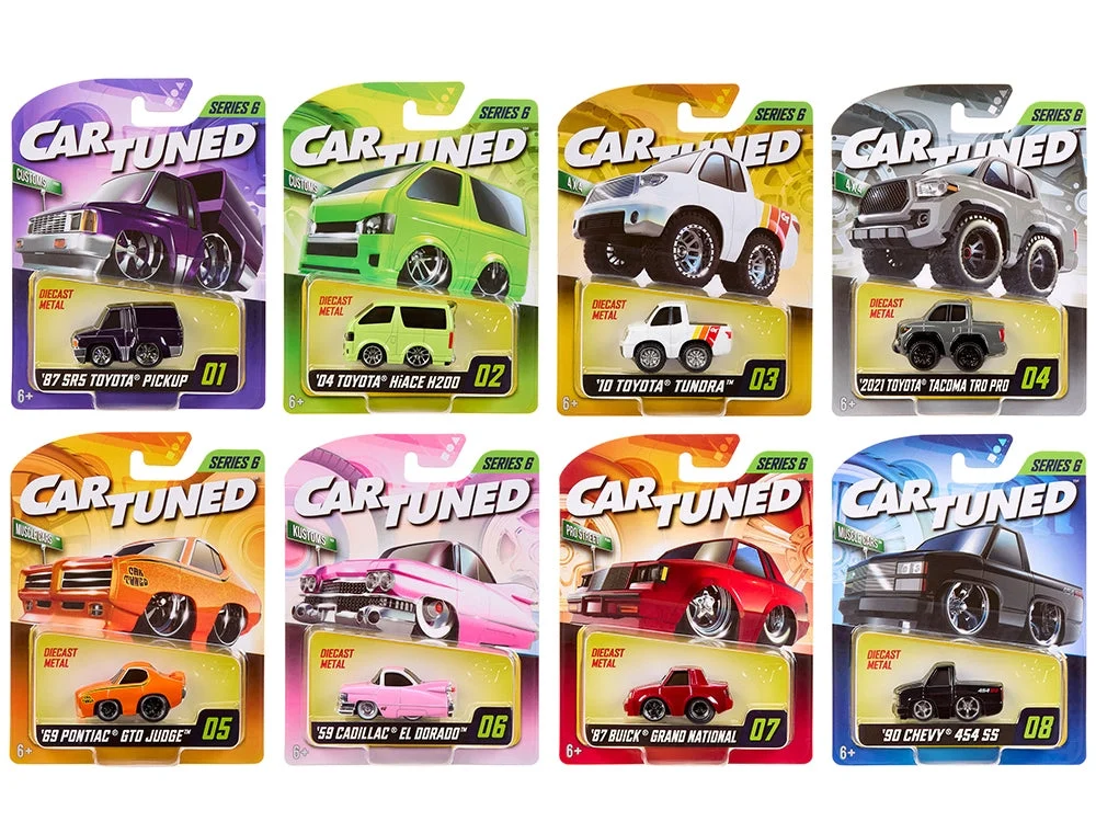 "Mainline" 2025 Series 6 Set of 8 Pieces Diecast Model Cars by CarTuned - Car Tuned