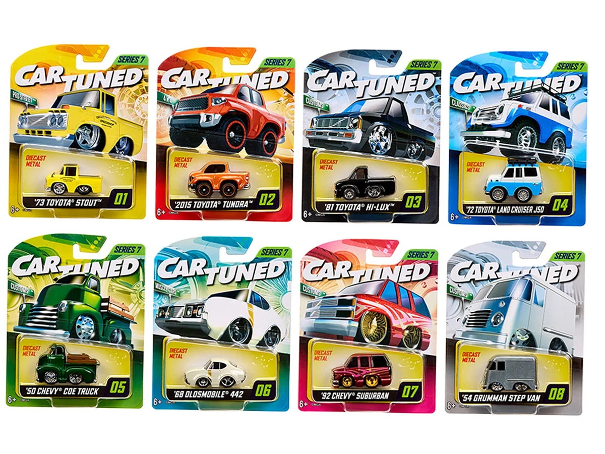"Mainline" 2025 Series 7 Set of 8 Pieces Diecast Model Cars by CarTuned - Car Tuned