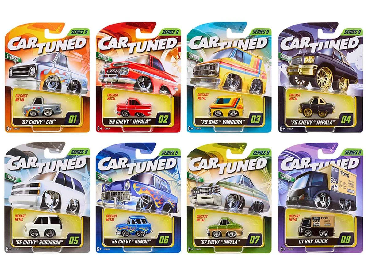 "Mainline" 2026 Series 9 Set of 8 Pieces Diecast Model Cars by CarTuned - Car Tuned