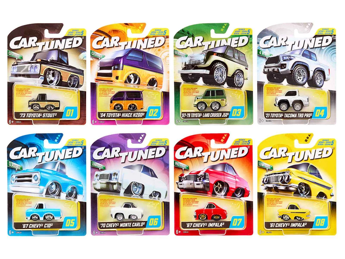 Hobby/Alt 2025 Series 5 Set of 8 Pieces Diecast Model Cars by CarTuned - Car Tuned