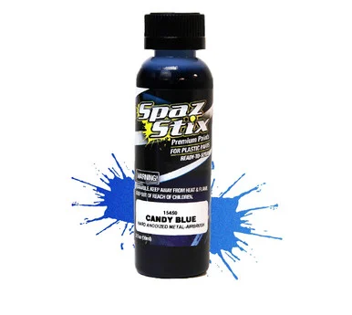 Spaz Stix 15450 Candy Blue Airbrush Paint 2oz