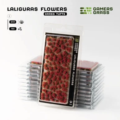 GGRFSLAL - Grass Tufts: Flowers- Laliguras Flowers