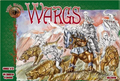 Dark Alliance ALL72019 Wargs 1/72 Scale Figures (30) - Alliance Figures