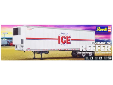 Revell 14541 Fruehauf 40' Reefer Trailer 1/32 Scale Model Kit