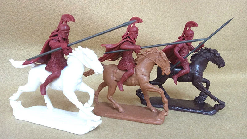 Wars Of Classical Greece: Athenian Cavalry, 60 mm (1/30) Scale Plastic Figures - Expeditionary Force