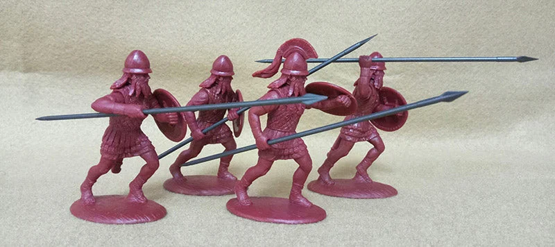 Wars Of Classical Greece: Spartan Late Hoplites, 60 mm (1/30) Scale Plastic Figures - Expeditionary Force