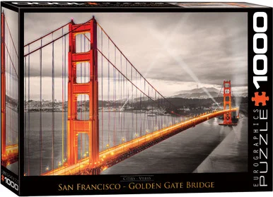 EuroGraphics 6000-0663 San Francisco Golden Gate Bridge 1000-Piece Puzzle