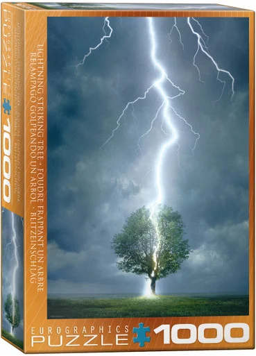 EuroGraphics 6000-4570 Lighting Striking Tree 1000-Piece Puzzle