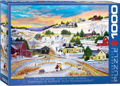 Eurographics 6000-5334 T'is the Season 1000 Piece Puzzle