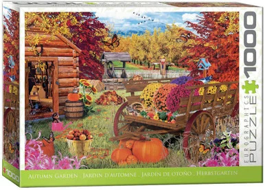 Eurographics 6000-5424 Autumn Garden 1000 Piece Puzzle
