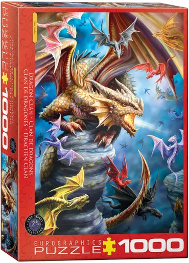 Eurographics 6000-5475 Dragon Clan 1000 Piece Puzzle
