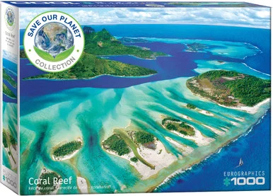 EuroGraphics 6000-5538 Coral Reef 1000-Piece Puzzle