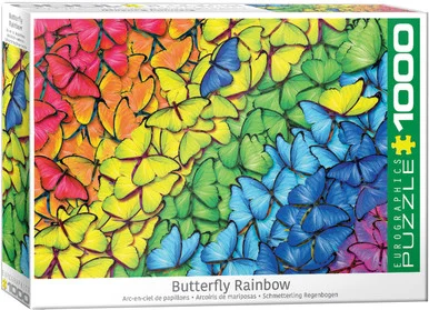 Eurographics 6000-5603 Butterfly Rainbow 1000 Piece Puzzle