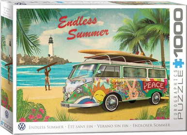 Eurographics 6000-5619 VW Endless Summer 1000 Piece Puzzle